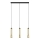LED Hängeleuchte BARS 3xGU10/4,8W/230V gold