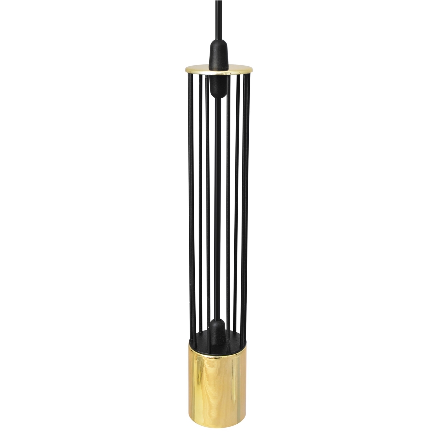 LED Hängeleuchte BARS 3xGU10/4,8W/230V schwarz/gold