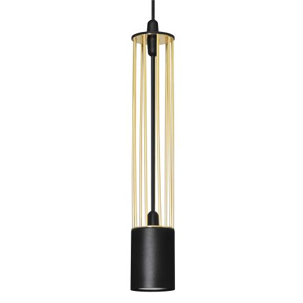 LED Hängeleuchte BARS 3xGU10/4,8W/230V schwarz/gold