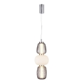 LED-Hängeleuchte CARO LED/28W/230V glänzendes Chrom