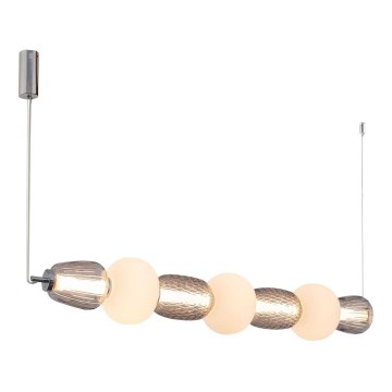 LED-Hängeleuchte CARO LED/42W/230V glänzendes Chrom