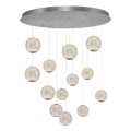 LED Hängeleuchte CREMONA 13xLED/5W/230V 3000K matt verchromt