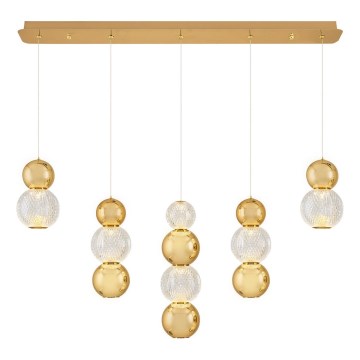 LED Hängeleuchte CREMONA LED/27W/230V 3000K gold