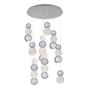 LED Hängeleuchte CREMONA LED/51W/230V 3000K matt chrom
