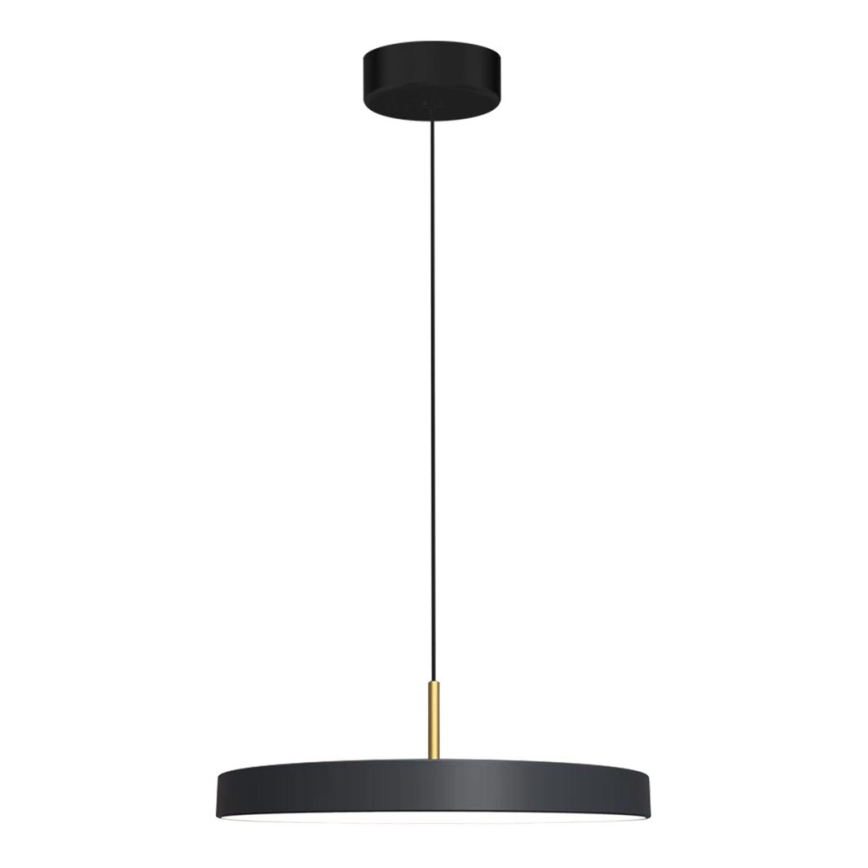 LED-Hängeleuchte DISC LED/38W/230V d 45 cm schwarz