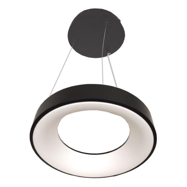 LED Hängeleuchte DRAX LED/32W/230V 4000K Ø 38 cm schwarz