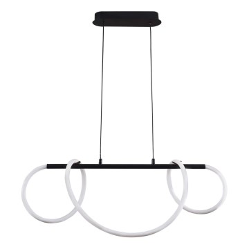 LED-Hängeleuchte EMMA LED/38W/230V schwarz