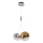 LED Hängeleuchte ENNA 3xG9/5W/230V 3000K smoky/gold