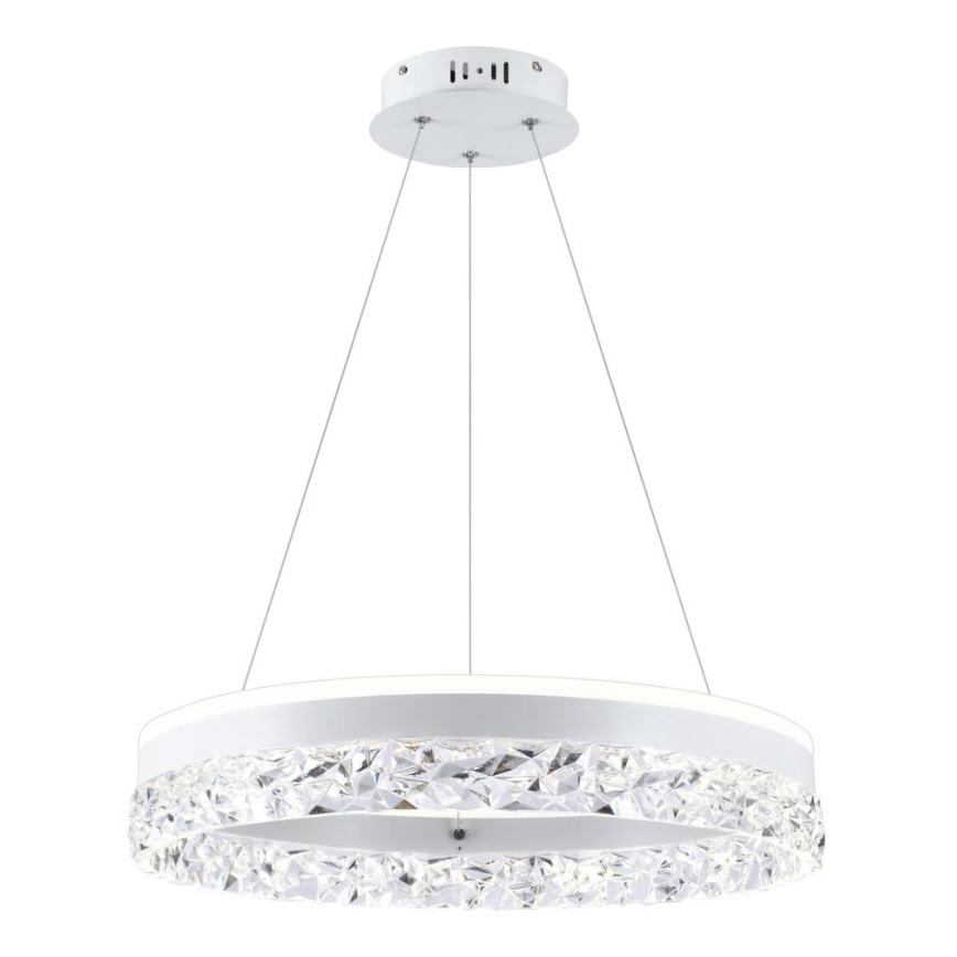 LED Hängeleuchte FROZI LED/32W/230V Durchmesser 50 cm weiß