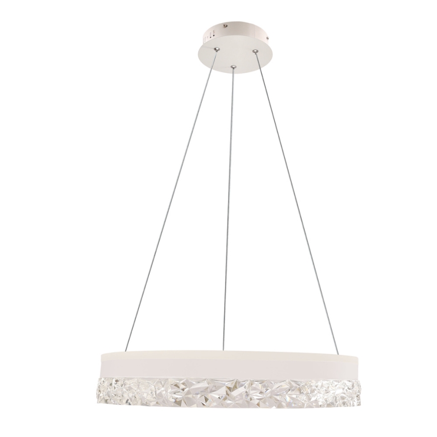 LED Hängeleuchte FROZI LED/32W/230V Durchmesser 50 cm weiß