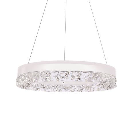 LED Hängeleuchte FROZI LED/32W/230V Durchmesser 50 cm weiß