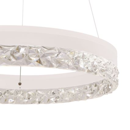 LED Hängeleuchte FROZI LED/32W/230V Durchmesser 50 cm weiß