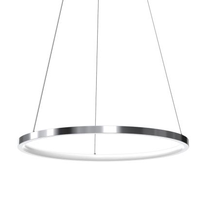 LED-Hängeleuchte HOOP LED/27W/230V d 50 cm 4000K glänzendes Chrom