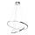 LED-Hängeleuchte HOOP LED/51W/230V d 60 cm 4000K glänzendes Chrom