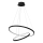 LED-Hängeleuchte HOOP LED/51W/230V d 60 cm 4000K schwarz