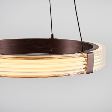 LED Hängeleuchte JESI LED/2W/230V 3000K braun