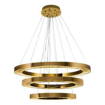 LED Hängeleuchte JESI LED/99W/230V 3000K 100 cm bronzefarbig