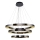 LED Hängeleuchte JESI LED/99W/230V 3000K Durchmesser 100 cm silber