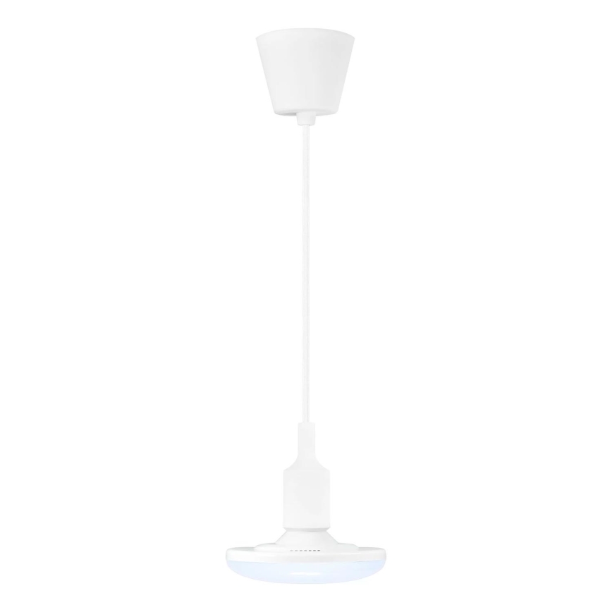 LED Hängeleuchte KIKI 1xE27/10W/230V weiss