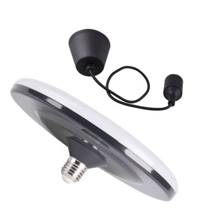 LED Hängeleuchte KIKI 1xE27/15W/230V schwarz