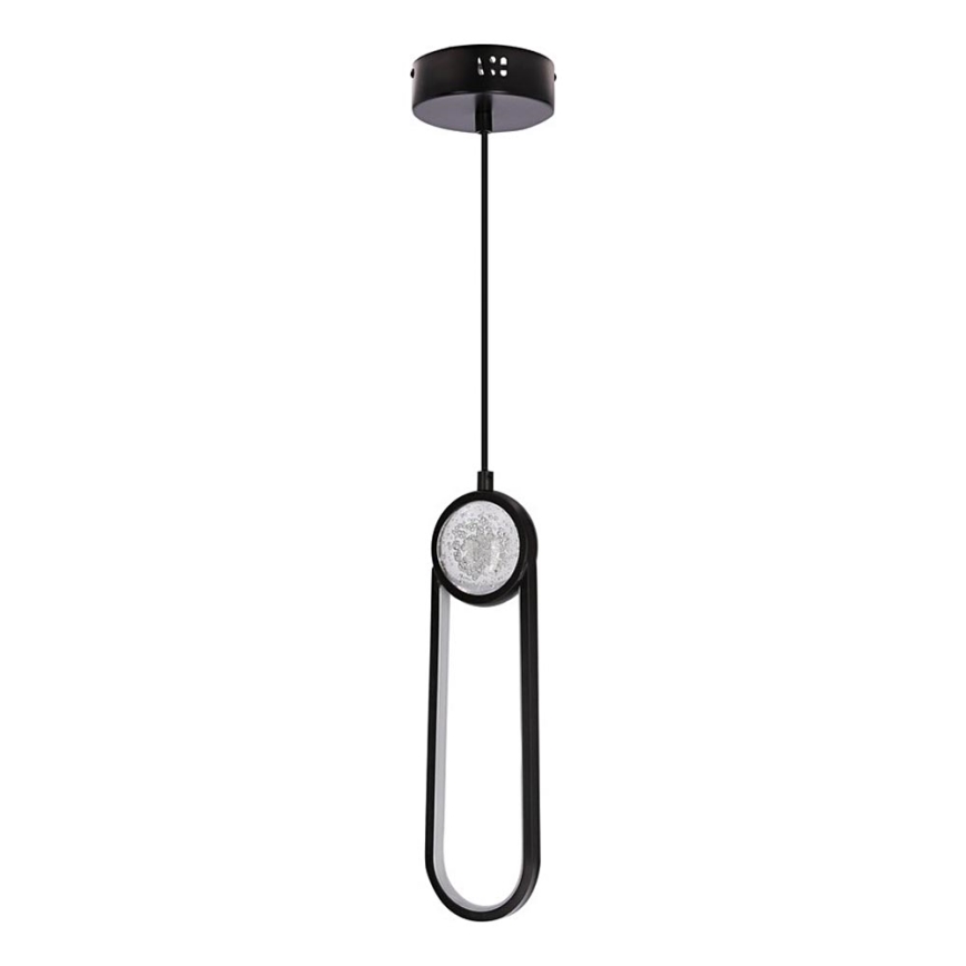 LED-Hängeleuchte LACRIMA LED/15W/230V 3000K schwarz
