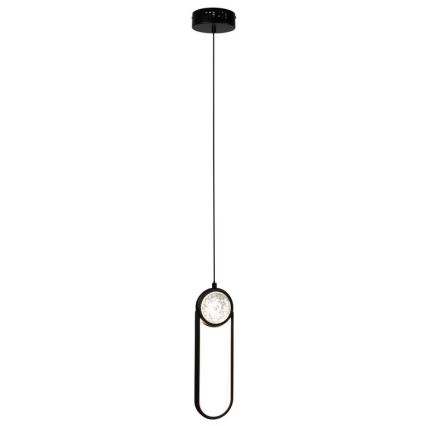 LED-Hängeleuchte LACRIMA LED/15W/230V 3000K schwarz