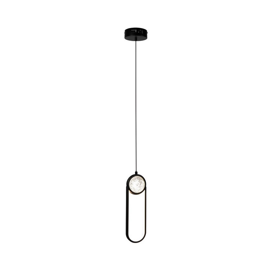 LED-Hängeleuchte LACRIMA LED/15W/230V 3000K schwarz