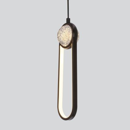 LED-Hängeleuchte LACRIMA LED/15W/230V 3000K schwarz