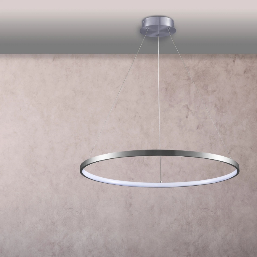 LED-Hängeleuchte LEA LED/20W/230V 4000K d 50 cm matt Chrom