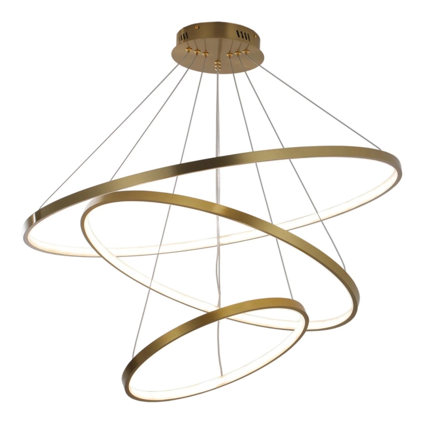 LED-Hängeleuchte LEA LED/60W/230V 4000K d 80 cm golden