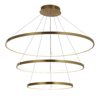 LED-Hängeleuchte LEA LED/60W/230V 4000K d 80 cm golden
