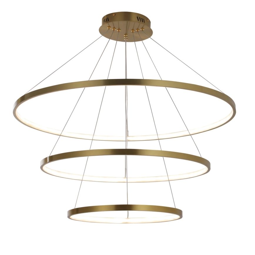 LED-Hängeleuchte LEA LED/60W/230V 4000K d 80 cm golden
