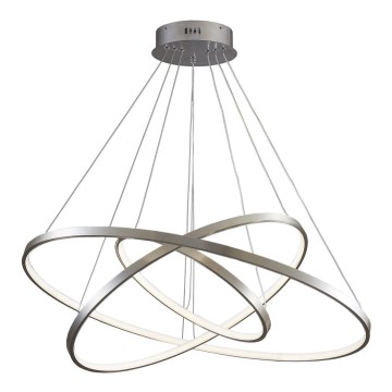 LED-Hängeleuchte LEA LED/60W/230V 4000K d 80 cm matt Chrom