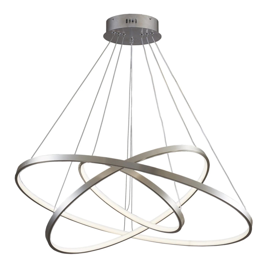 LED-Hängeleuchte LEA LED/60W/230V 4000K d 80 cm matt Chrom
