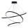 LED-Hängeleuchte LEA LED/60W/230V 4000K d 80 cm schwarz