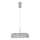 LED-Hängeleuchte LED/10W/230V 3000K glänzendes Chrom d 35 cm