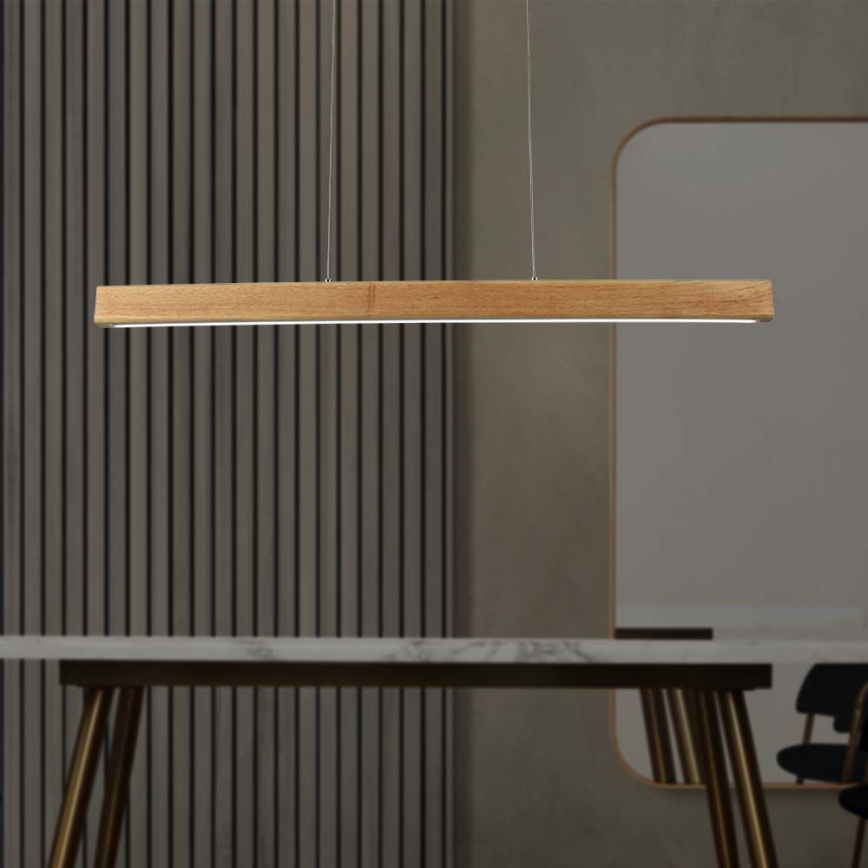 LED-Hängeleuchte LED/12W/230V 4000K braun