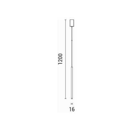 LED-Hängeleuchte LED/3W/230V 3000K d 6 cm
