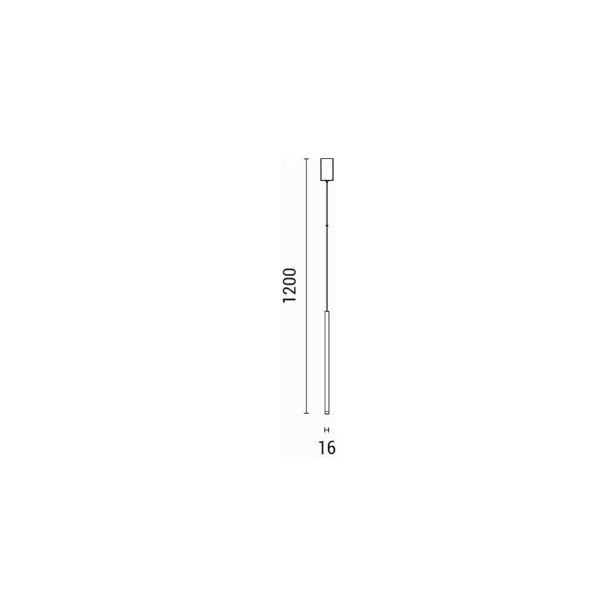 LED-Hängeleuchte LED/3W/230V 3000K d 6 cm
