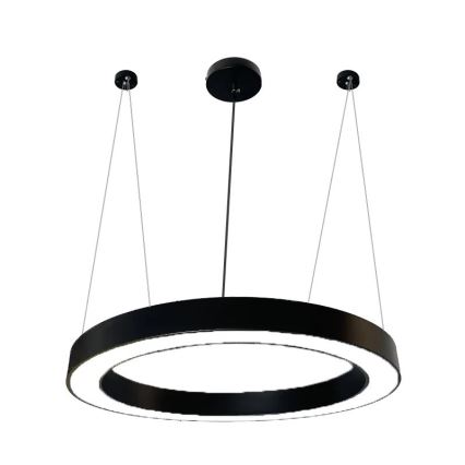 LED-Hängeleuchte LED/50W/230V 4000K d 100 cm schwarz