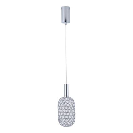 LED-Hängeleuchte LED/6,3W/230V 3000K glänzendes Chrom d 20 cm