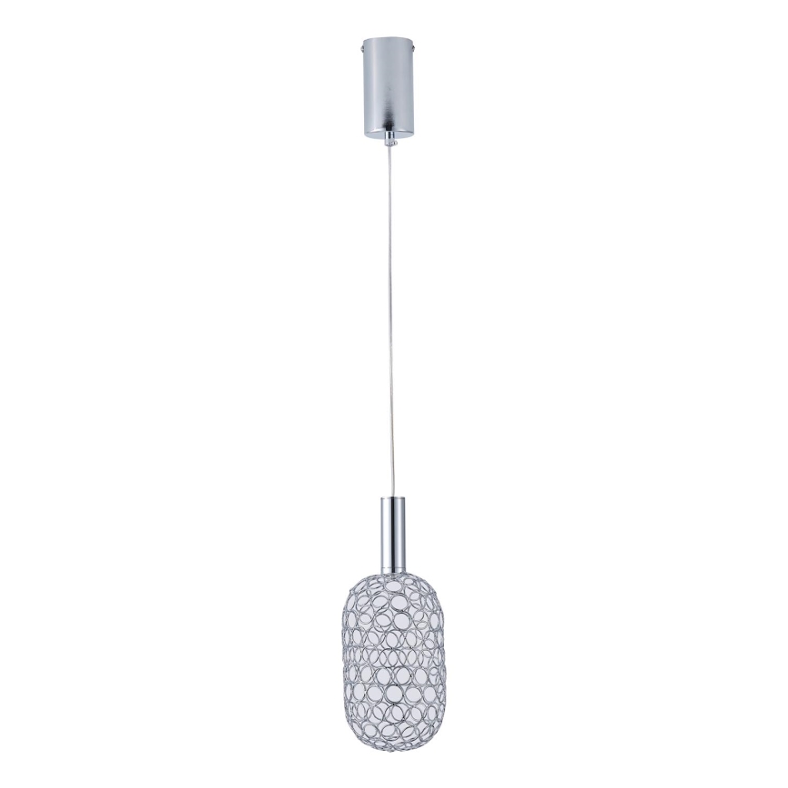 LED-Hängeleuchte LED/6,3W/230V 3000K glänzendes Chrom d 20 cm