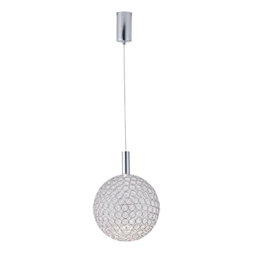 LED-Hängeleuchte LED/6,3W/230V 3000K glänzendes Chrom d 20 cm