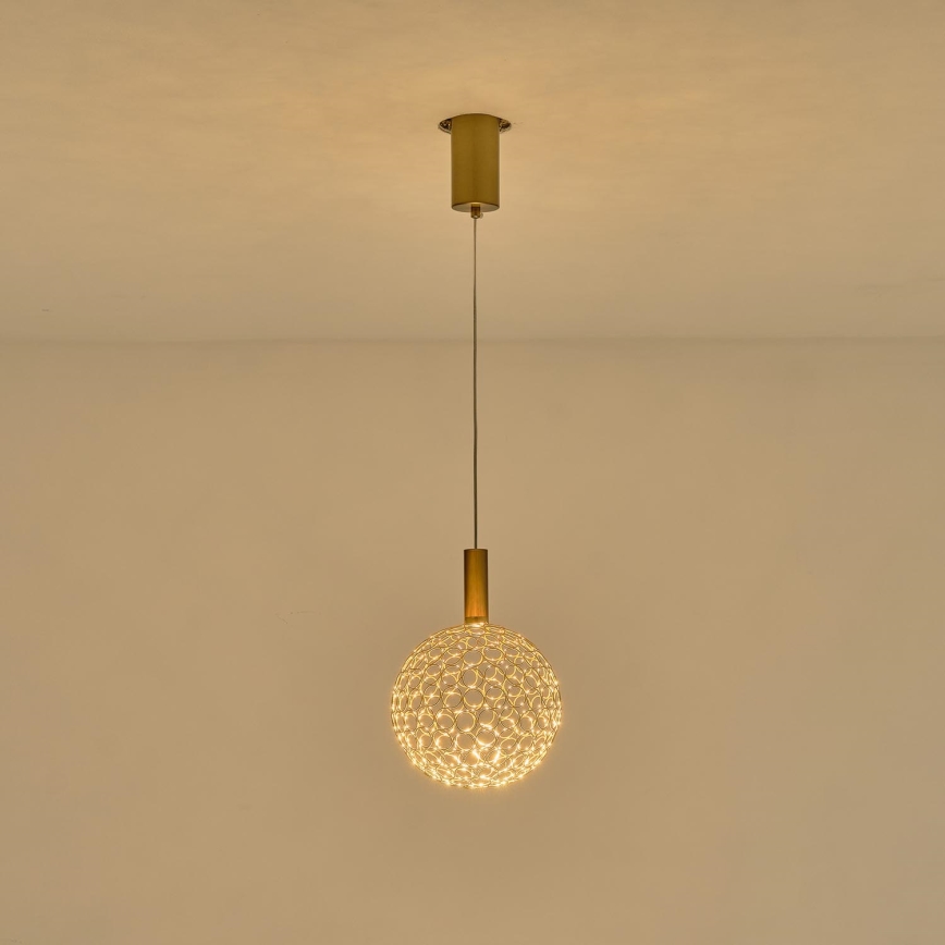 LED-Hängeleuchte LED/6,3W/230V 3000K glänzendes Chrom d 20 cm