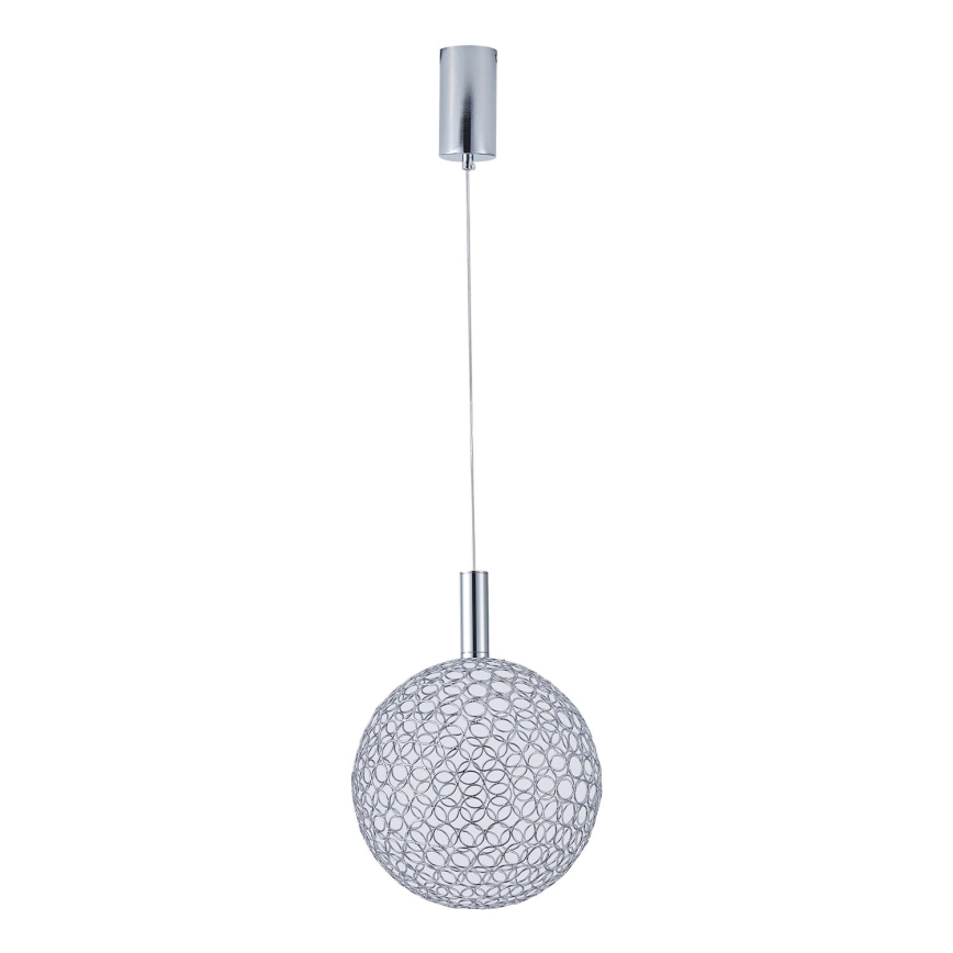 LED-Hängeleuchte LED/6,3W/230V 3000K glänzendes Chrom d 20 cm