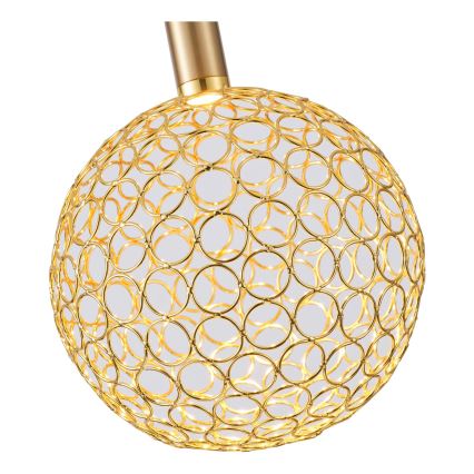 LED-Hängeleuchte LED/6,3W/230V 3000K glänzendes Chrom d 20 cm