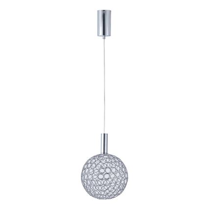 LED-Hängeleuchte LED/6,3W/230V 3000K glänzendes Chrom d 25 cm