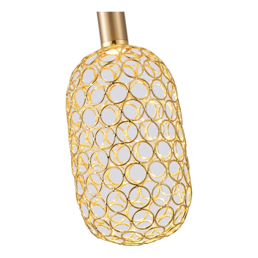 LED-Hängeleuchte LED/6,3W/230V 3000K golden d 20 cm