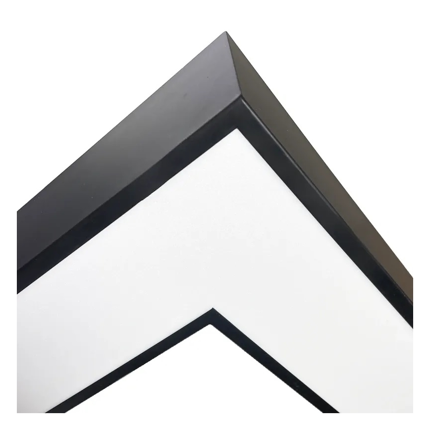 LED-Hängeleuchte LED/70W/230V 4000K 100x100 cm schwarz