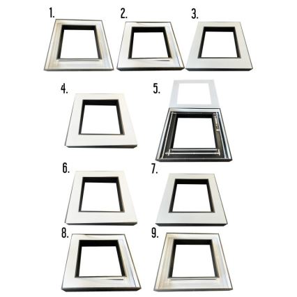 LED-Hängeleuchte LED/70W/230V 4000K 100x100 cm schwarz